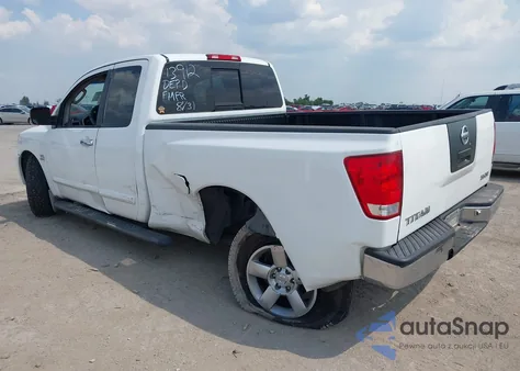 2004 Nissan Titan Se z USA, uszkodzony, nr VIN 1N6AA06A14N544921